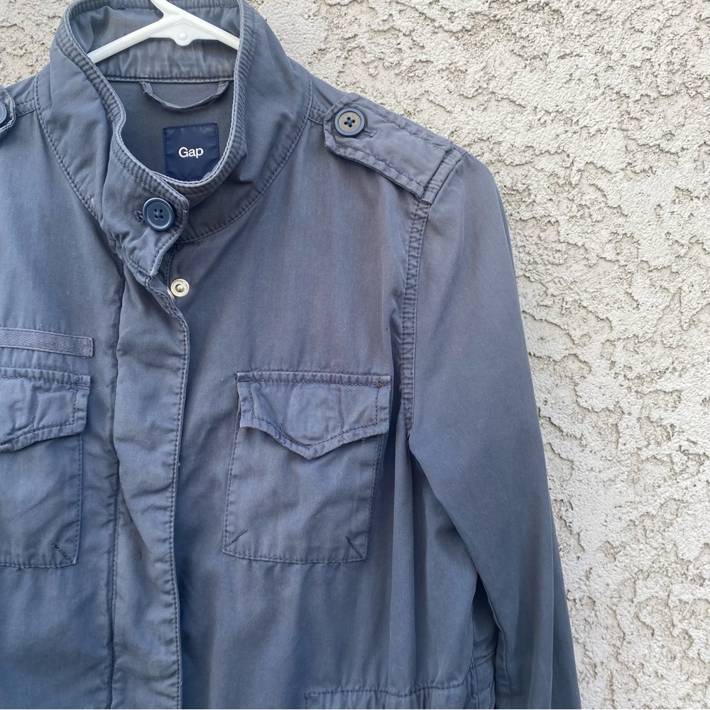 GAP Blue Utility Jacket - Picture 8 of 10